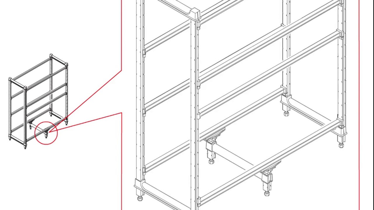 Installing Dunnage Stand Camshelving® Basics Plus YouTube