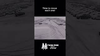 Snow day time-lapse at Twin Pine Ford