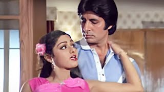 Amitabh Bachchan - Sridevi Romantic Song : Aaj Abhi Yahin | | Asha Bhosle, Kishore Kumar