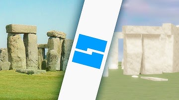 Roblox studio speed build : Stonehenge
