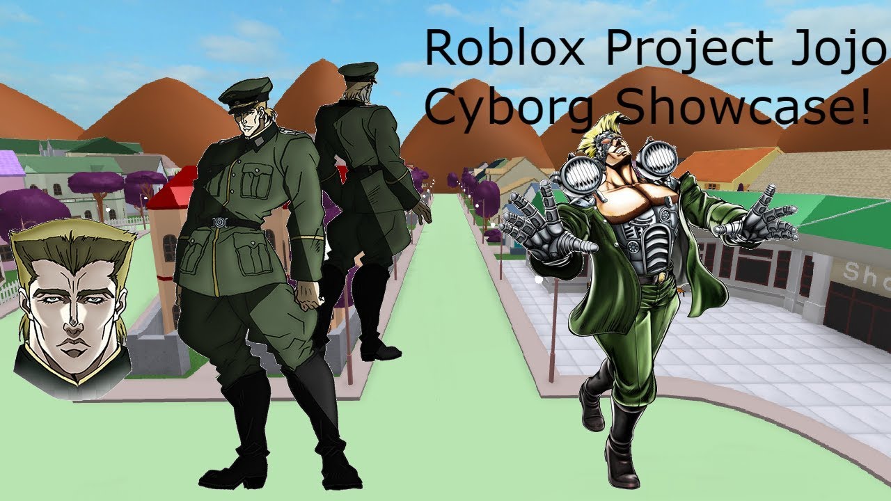 Roblox Project Jojo Cyborg Showcase Youtube