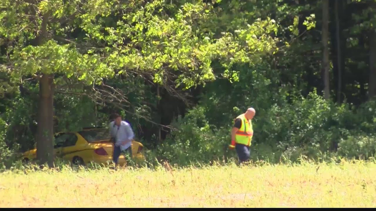 Driver who hit cyclist flees scene, crashes in woods in Ferguson Twp. Centre Co.... police still sea