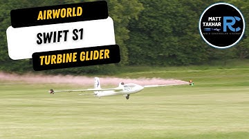Airworld Swift S1 Turbine Glider with Smoke