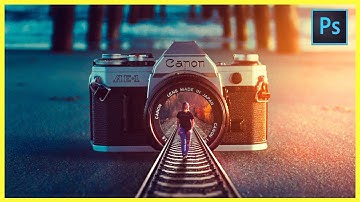[ Photoshop Manipulation ] RAILWAY - Photo Editing Tutorial