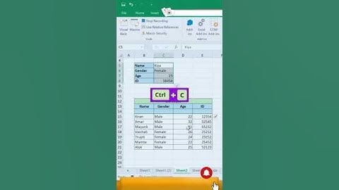 How to Make Data Entry Using Macro in Excel | #excel #video #knowledge #education #youtube #computer