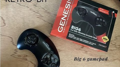 Retro-bit big 6 Gamepad review