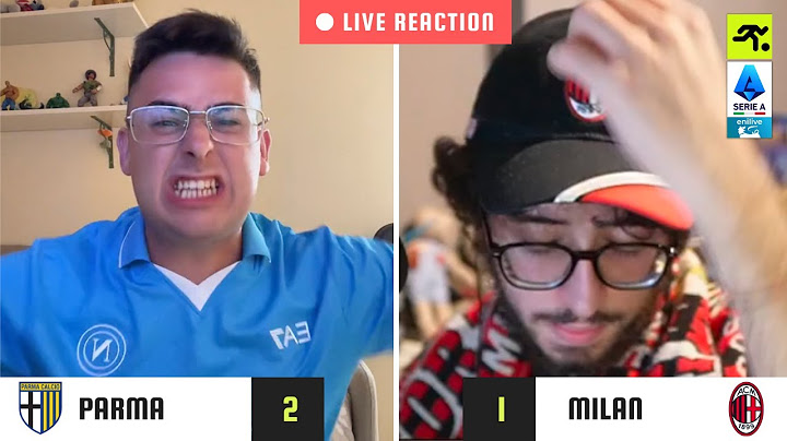 PARMA-MILAN 2-1 LIVE REACTION | "VERGOGNOSI!! TRADITORI!!! " | TIFOSIAMO