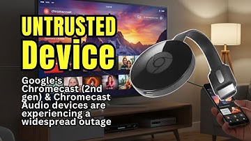 Google Chromecast Untrusted Device Issue #google #chromecast #tv #casting #chromecast @3DGAMEMAN