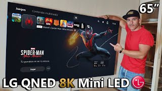 LG 8k MiniLED TV QNED 2021 ESPECTACULAR para Ps5 & Xbox X/S - IMPRESIONANTE