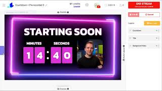 LiveReacting Overview - Interactive Live Video Streaming Software screenshot 1