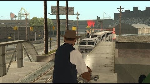 GTA San Andreas - Wrong Side of the Tracks - Big Smoke mission 3 - Minigun - Video #2