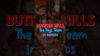 Butcher Kills The Boys Team in Comics #shorts