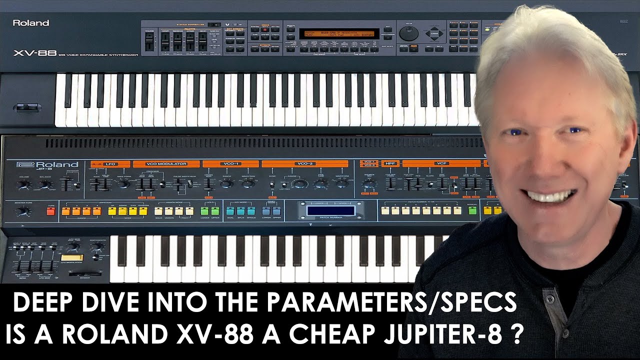 IS A ROLAND XV 88 A CHEAP JUPITER 8 DEEP DIVE - YouTube
