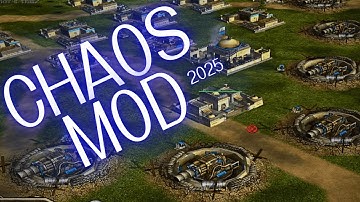 New Update 2025 CHAOS Mod | C&C Generals Zero Hour – GLA BanDana General & Mega Man Cannon Gameplay