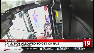 WATCH: Akron bus driver refuses to give ride to mother, 4-year-old