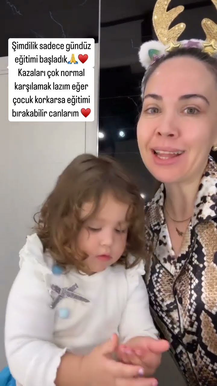 Küçük kazaları çok normal eğer çocuk korkarsa eğitimi bırakabilir canlarım ❤️