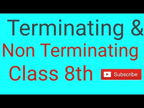 Class 8th Exercise 1.1|| Terminating and Non Terminating||Question 2 # ...