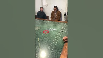 🔥 Outstanding Straight Shot Turned Rebound! Luxurious Carrom Trick 🤯🎯#viralvideo #tiktok #carromuk