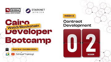 Week 3, Session 2: Contracts, Events, Traits & Modules(GIDAxStarknet Cairo Web3/Blockchain Bootcamp)