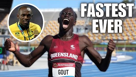 Next Usain Bolt? 16 Year Old Gout Gout Breaks Usain Bolt 200m u16 WORLD RECORD