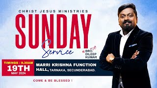 CJM SUNDAY SERVICE  | 19-05-2024 | @CJMCHURCH