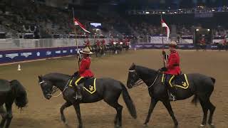 The RCMP Musical Ride Performs at the 100th Anniversary Royal Horse Show