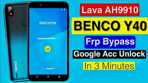 Benco Y40 Google account bypass frp bypass without PC 