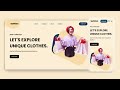 Responsive Ecommerce Website Design Using HTML And CSS | Step-by-Step Tutorial