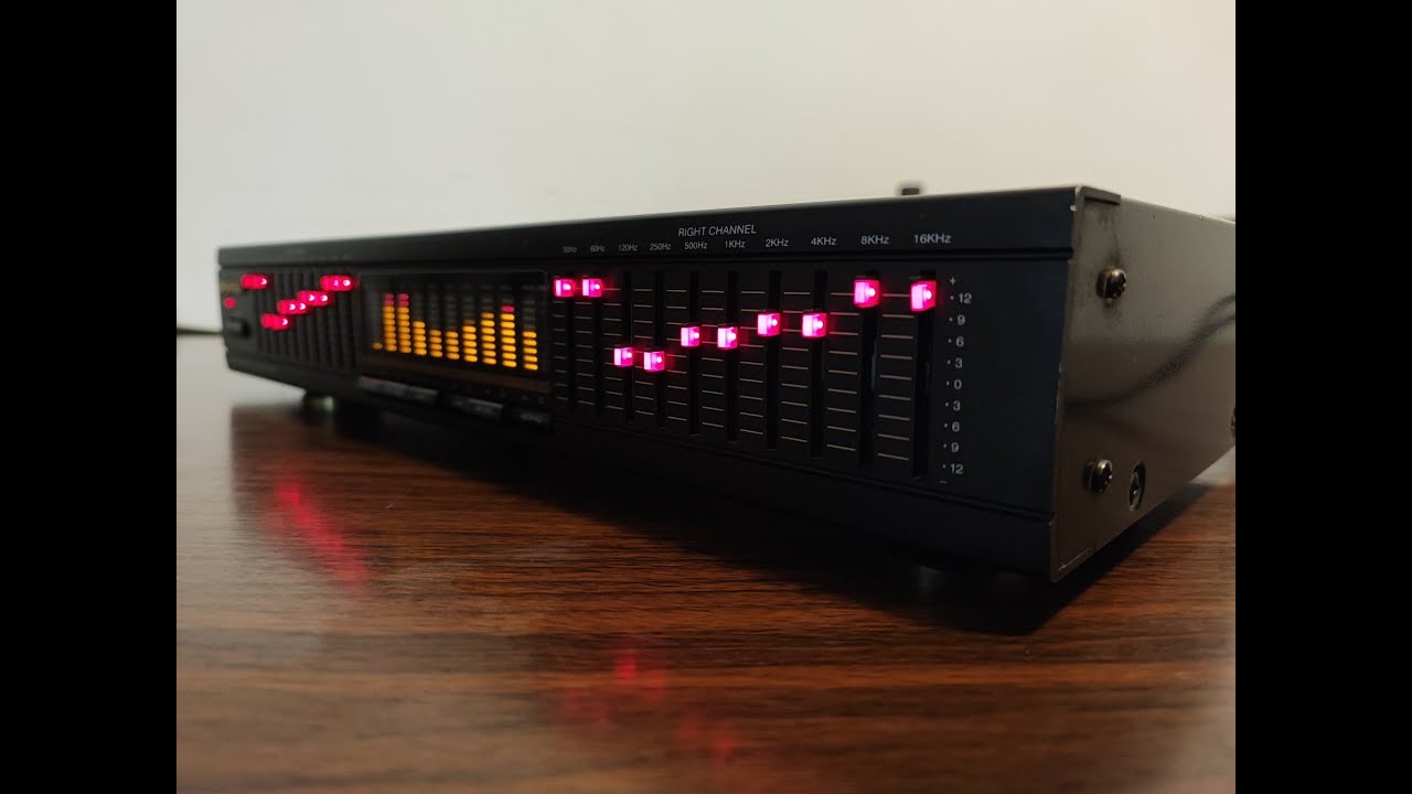 Sansui ・格子グリル・サランネット ペア m0s10039 Ecualizador Sansui SE-4200 Japones - YouTube