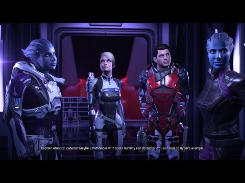 Video: Mass Effect Andromeda - Cora Harper-missioner Asari Ark, At Duty S Edge, A Foundation