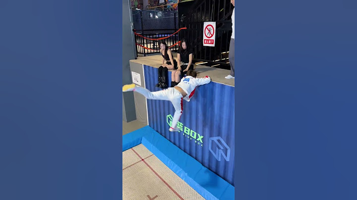 I never expected you #TikTok celebrity trampoline #professional actions please do not imitate