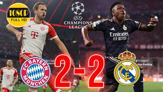 Bayern vs Real Madrid (2-2) | Match incroyable ! | Tous les buts & highlights | UCL 30/04/2024