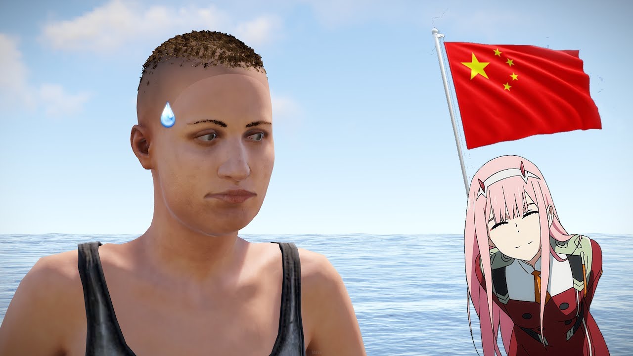 Messing around with chinese zergs-RUST