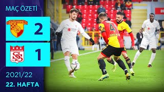 ÖZET: Göztepe 2-1 Demir Grup Sivasspor | 22. Hafta - 2021/22