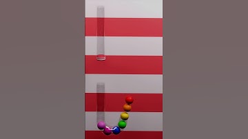 Rainbow Tube Slide🌈 #loop #blender #3d