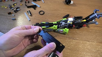 Building Lego Technic Dragster SET 42103 PART 2 4K