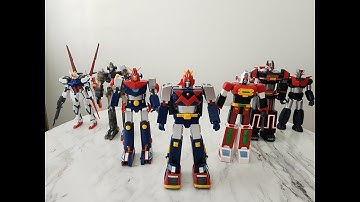 Unboxing Mini Action Combattler V, Daimos and Voltes V