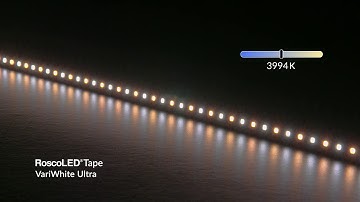 Friday Video 58: RoscoLED Tape VariWhite Ultra Color Temp Range
