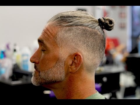 Man bun with bald/skin fade with beard step by step how to - Kemtrinamda.vn