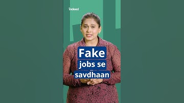 How To Identify Fake Jobs on Indeed - Indeed Jobs Fake or Real - Indeed India #shorts