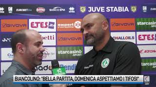 Biancolino: "Bella partita, domenica mi piacerebbe avere i tifosi al Partenio"