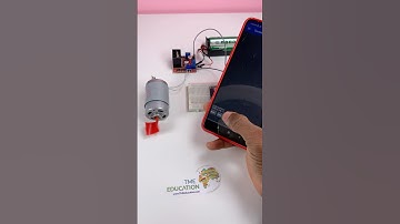 DC Motor Speed control using ESP32 & Bluetooth #esp32 #technology #electronics