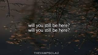 Video thumbnail of "Be Here - Anna Clendening & VALNTN (Lyrics)"