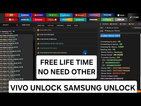 Free Unlockk Tool Life Time | New Update 100% Working