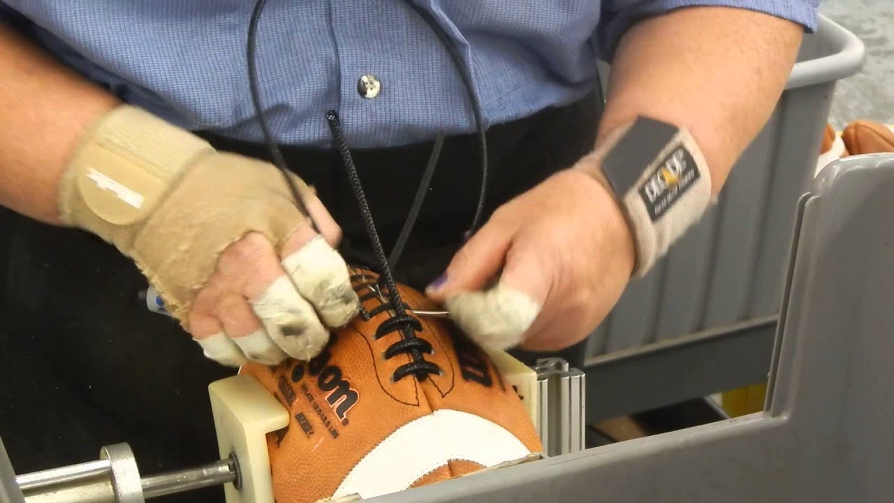 Wilson Football Factory 7 of 8 - YouTube