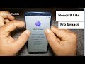 Huawei Honor 9 Lite LLD-L21 8.0 Frp bypass Without Pc 2019 by waqas mobile