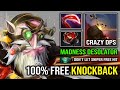 CRAZY Desolator Knockback | 100% Free Hit Sniper vs Godlike Wraith King Carry EPIC Dota 2