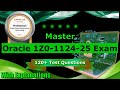 Oracle Cloud Infrastructure 2025 Networking Professional Exam (1Z0-1124-25)💯Test Questions✅(Updated)
