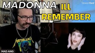 METALHEAD REACTS| Madonna - I&#39;ll Remember (Official Video)