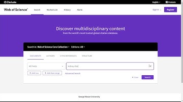 Citation Mining in Web of Science